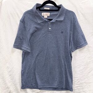 Original Penguin Light Blue Polo Shirt - Heritage Slim Fit